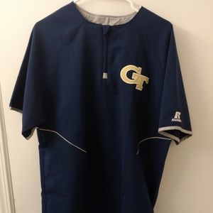 Georgia Tech  Baseball Short Sleeve Batting Jacket
